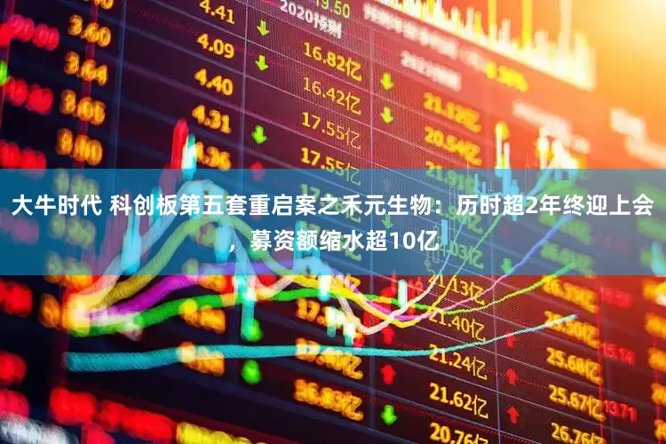大牛时代 科创板第五套重启案之禾元生物：历时超2年终迎上会，募资额缩水超10亿